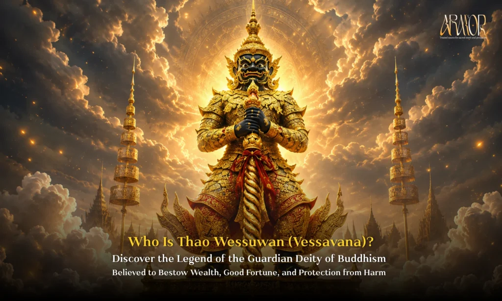 ท้าวเวสสุวรรณ คือใคร? เปิดตำนานเทพผู้พิทักษ์พระพุทธศาสนา ผู้คนศรัทธาเชื่อว่าประทานโชคลาภและคุ้มครองภัย